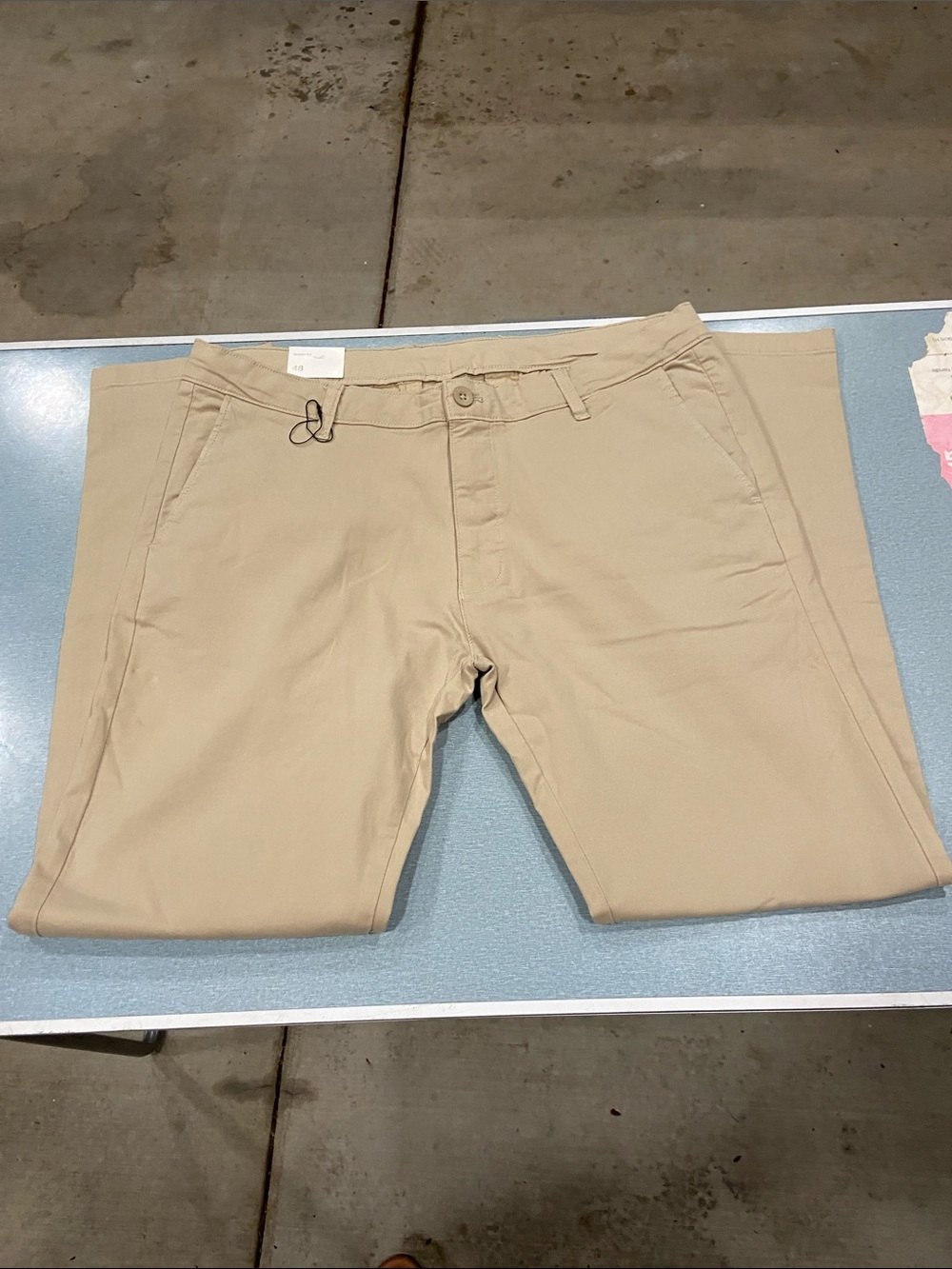 Zara Men's Chino Pants - Light Beige